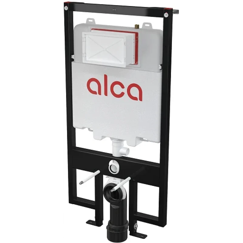 Інсталяція для гіпсокартону ALCA PLAST AM1101/1200 SLIMBOX для сифонів та трапів
