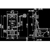 Інсталяція для гіпсокартону ALCA PLAST AM101/1120 для сифонів та трапів
