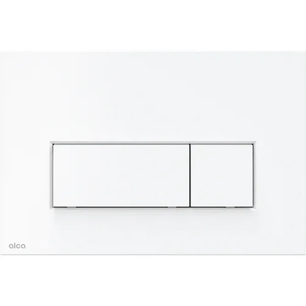 Кнопка змиву для інсталяції ALCA PLAST M570 білий глянець