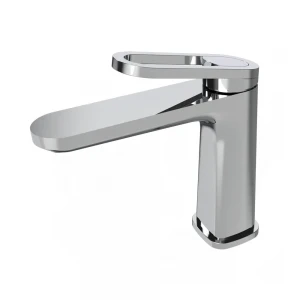 G1027 умивальник одноваж. лит. вилив лат.  (хром) {8/1}