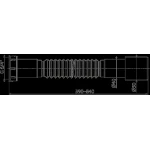 A770 Гофра 1 1/2*40/50 390-840 {100/90}