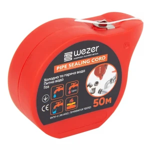 Ущільнююча нитка PRO 50 м нейлонова для гермет. різьб. з'єднань (TFW0002)  {440/88}