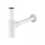 ITF 6009-6 сифон WHITE глянець (GW) ITAL гайка 1 1/4