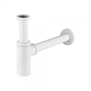 ITF 6009-6 сифон WHITE глянець (GW) ITAL гайка 1 1/4