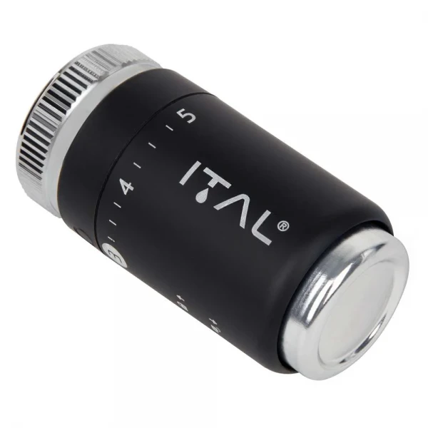 Термостатична головка чорна ITAL IT0016-2