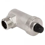 Повітровідвідник авто. ITAL кутовий нік. 1/2