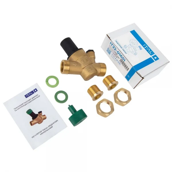 Редуктор тиску мембранний ITAL (1/2