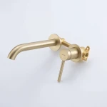 G1206-3 умивальник вбудований одноваж. кругл. вилив лат. Ø35(сатин золотий) {8/1}