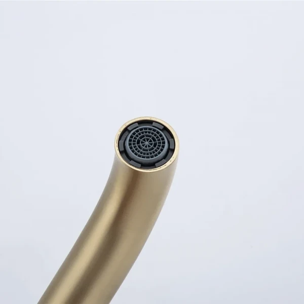 G1206-3 умивальник вбудований одноваж. кругл. вилив лат. Ø35(сатин золотий) {8/1}