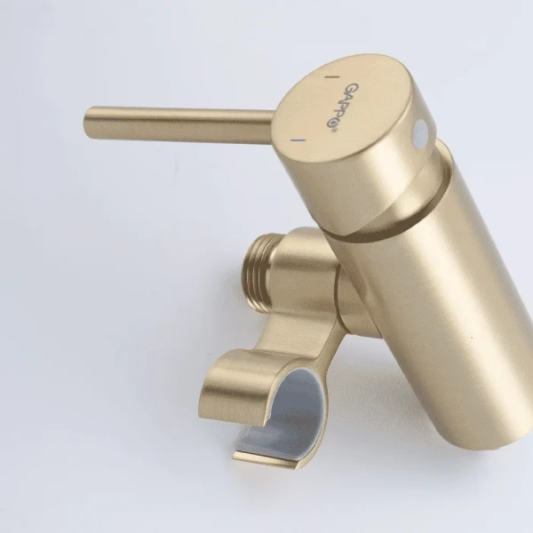 G7206-3 душ гігієн. вбуд. одноваж. лат. Ø35 (сатин золотий) {8/1}