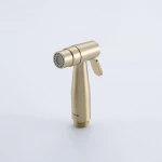 G7206-3 душ гігієн. вбуд. одноваж. лат. Ø35 (сатин золотий) {8/1}