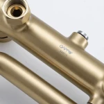 G2406-3 душ. система 3х функц. одноваж. лат. Ø35 (сатин золотий) {3/1}