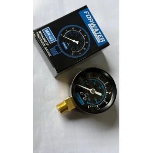 Манометр MR03 1/4' 8 bar  (50mm)  Premium FORWATER