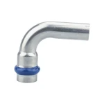 Кутник ASG INOX тип V press steel ВЗ ф 88.9мм 90°