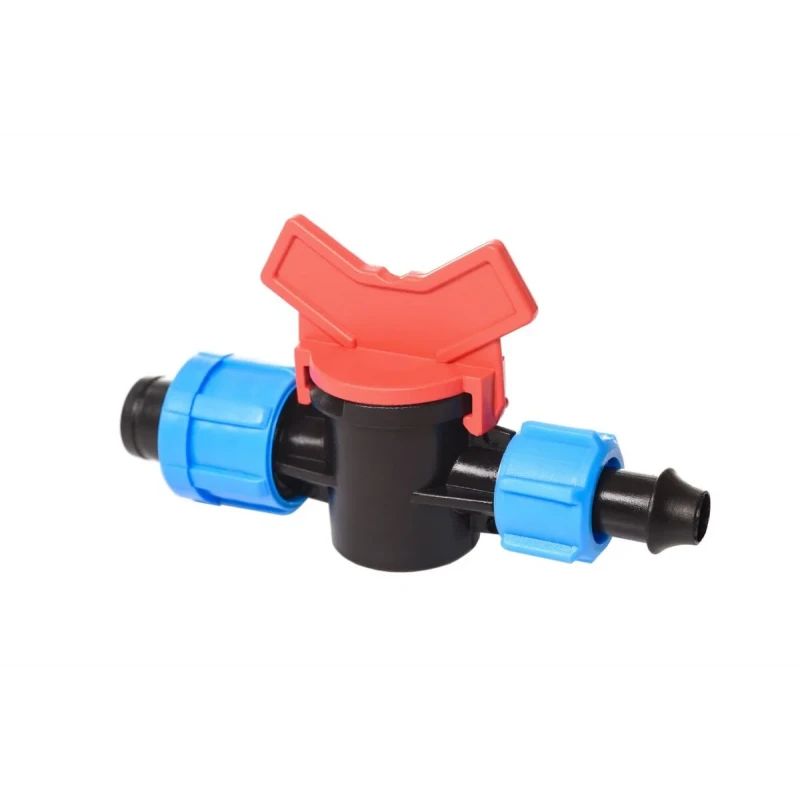 Кран стартовый с поджимом для капельной ленты SantehPlast DT_SL 004B