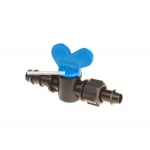 Миникран с поджимом для капельной трубки SantehPlast DP16