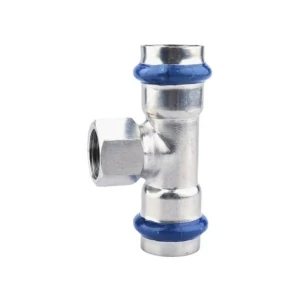 Трійник ASG INOX тип M press steel ВВ ф 76,1х2