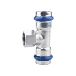 Трійник ASG INOX тип M press steel ВВ ф 88,9х2