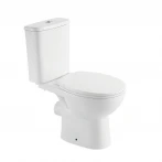 Унітаз-компакт PEARL PRIMA безобідковий з поліпропіленовим сидінням Soft-Close