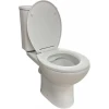 Унітаз-компакт PEARL PRIMA безобідковий з поліпропіленовим сидінням Soft-Close