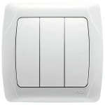 Вимикач VIKO Carmen 3 клавіші 90561068