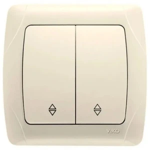 Вимикач VIKO Carmen 2 клавіші 90562017