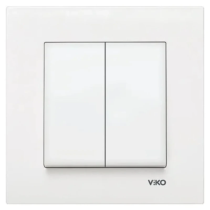 Вимикач VIKO Karre 2 клавіші 90960002