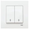 Выключатель VIKO Karre 2 клавіші 90960017