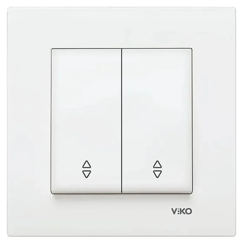 Выключатель VIKO Karre 2 клавіші 90960017