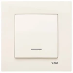 Вимикач VIKO Karre 1 клавиша 90960119