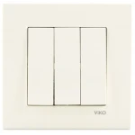 Вимикач VIKO Karre 3 клавіші 90960168