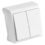 Вимикач зовнішній VIKO Vera 2 клавіши 90681002