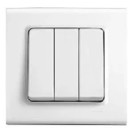 Вимикач VIKO Linnera 3 клавіші 91400068