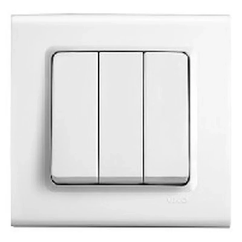 Вимикач VIKO Linnera 3 клавіші 91400068