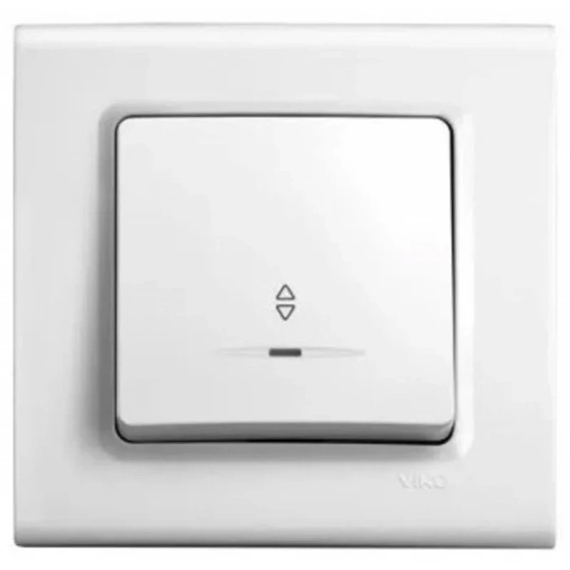 Вимикач VIKO Linnera 1 клавіша з підсвіткою 90400063
