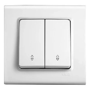 Вимикач VIKO Linnera 2 клавіші 91400017