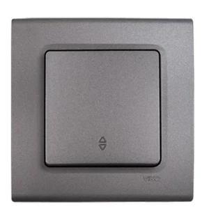 Вимикач VIKO Linnera 1 клавіша 90412004