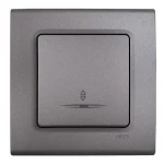 Вимикач VIKO Linnera 1 клавіша з підсвіткою 90402063