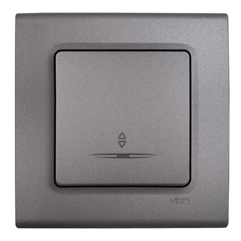 Вимикач VIKO Linnera 1 клавіша з підсвіткою 90402063