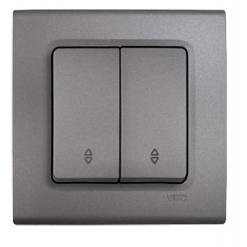 Вимикач VIKO Linnera 2 клавіші 90412017