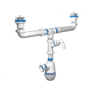 Сифон двойной для мойки Ani Plast А 35 00