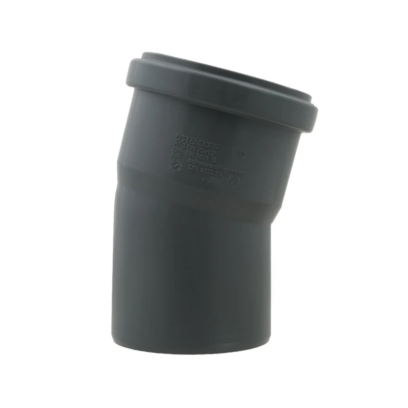 Колено внутреннее OSTENDORF HT Safe ф 75мм x15°