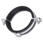 Хомут с центральной гайкой + шуруп ЭКО 1 1/2