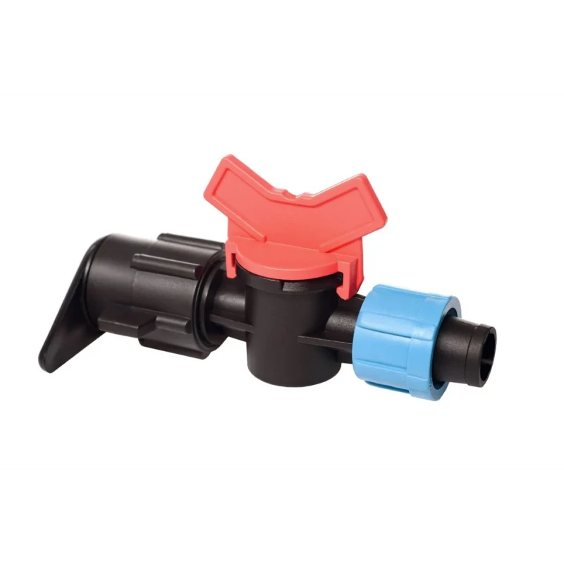 Кран для капельной ленты SantehPlast DT DN17 под рукав LFT.