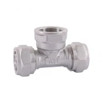 Тройник HLV с наружной резьбой неразборная 20x3/4x20 114333