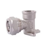 Куточок з вушками  HLV з внутрішньою різьбою нерозбірна  20x1/2