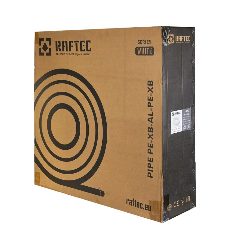 Труба металлопластиковая RAFTEC White (PEX-B/AL/PEX-B) (MPT2020) 20х2.0 мм MPT2020