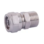 Муфта HLV с наружной резьбой неразборная 16x3/4