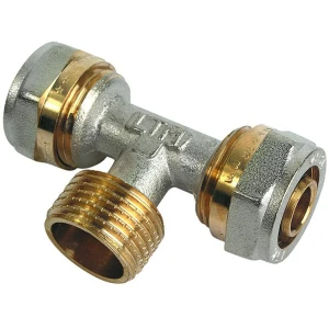 Трійник нерозбірний ЭКО ЗЗ 16x1/2