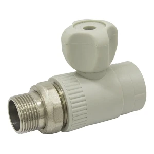 Кран радіаторний прямий PPR ASG PN20 ЗЗ 25мм 3/4 